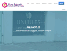 Tablet Screenshot of ishwarpharmacy.org